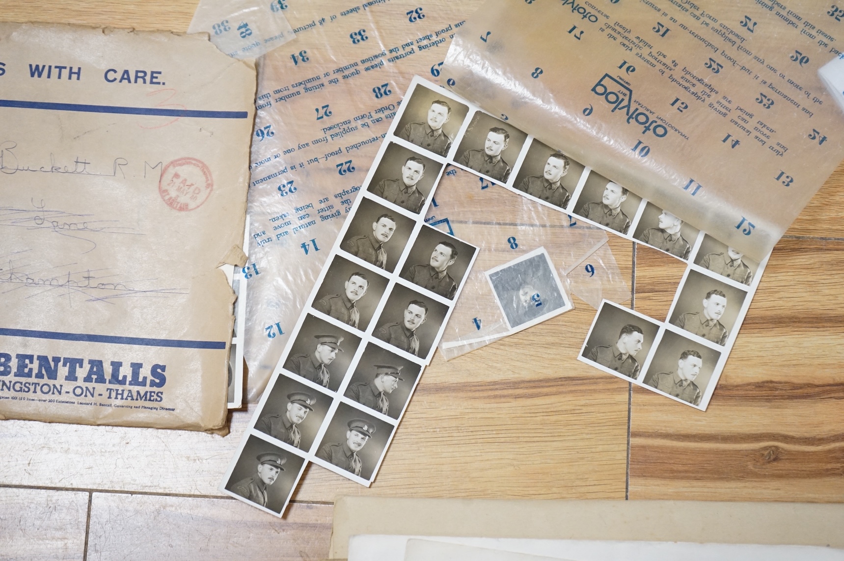 WWII D-Day and Operation Neptune related interest; an archive of mainly naval documents, maps and photographs relating to the invasion of Juno beach, 6 June 1944, comprising; the personal papers, maps, and other document